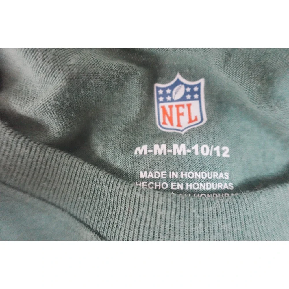 NFL Green Bay Packers Football Youth‎ Medium (10-12) NFL Crew Neck T-Shirt